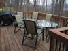 Just Far Enough Getaway: Funished deck with gas grill
